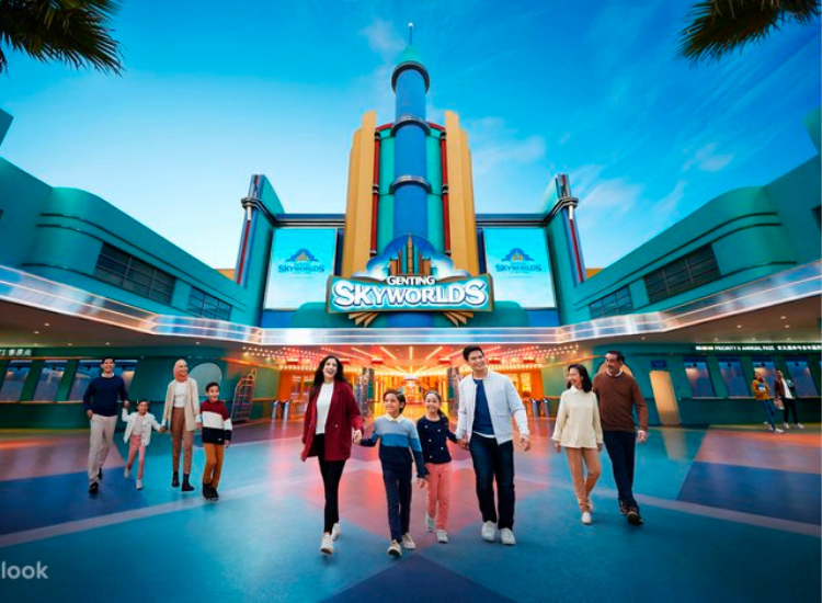 Genting SkyWorlds Malaysia Công viên chủ đề Genting SkyWorlds với nhiều trò chơi cảm giác mạnh